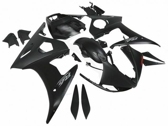 Purchase 2003-2004 Matte Black Yamaha YZF R6 Motorcycle Fairings UK