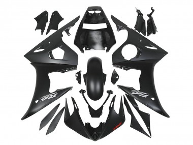 Purchase 2003-2004 Matte Black Yamaha YZF R6 Motorcycle Fairings UK