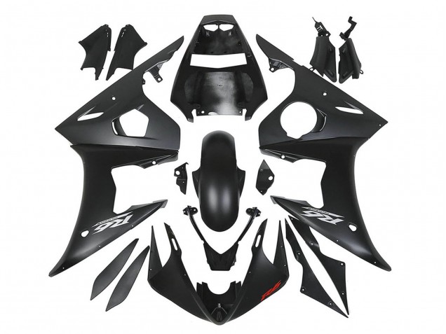 Purchase 2003-2004 Matte Black Yamaha YZF R6 Motorcycle Fairings UK