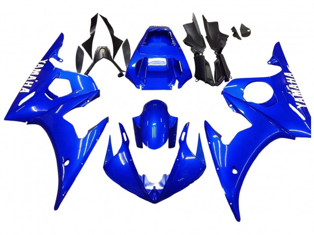 Purchase 2003-2004 Blue Yamaha YZF R6 Motorcycle Fairing UK