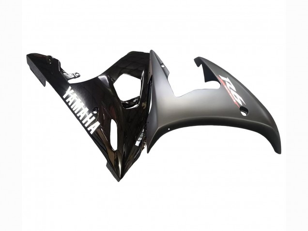 Purchase 2006-2009 Glossy Black Matte Black White Decals Yamaha YZF R6S Motorcycle Fairings UK