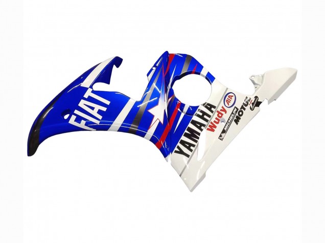 Purchase 2006-2009 White Blue Fiat Motul Kastinee Yamaha YZF R6S Motorcycle Fairings UK