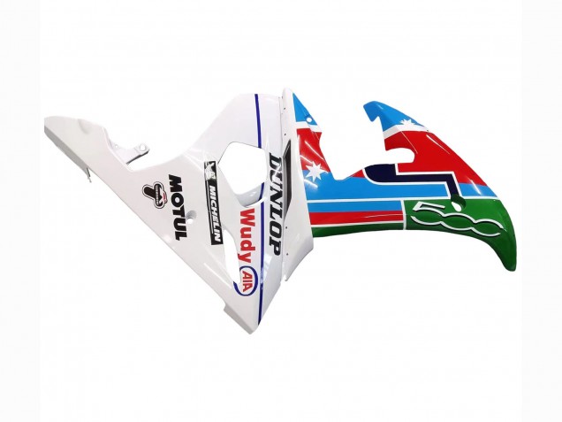 Purchase 2003-2004 White Blue Green Red Kastinee Dunlop Motul Yamaha YZF R6 Motorcycle Fairings UK