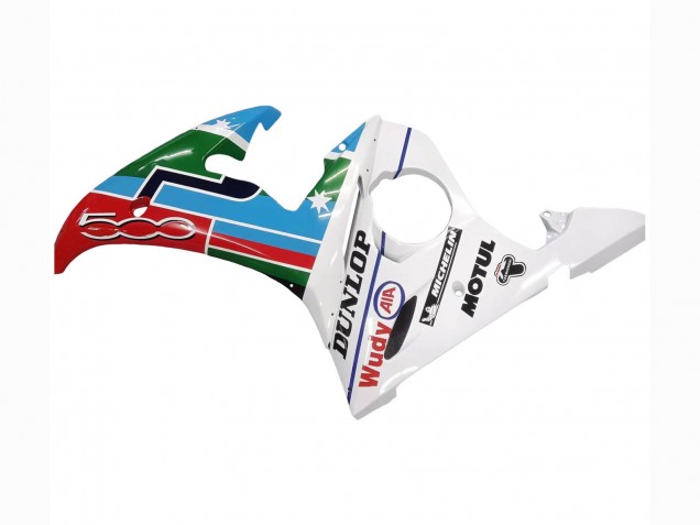 Purchase 2006-2009 White Blue Green Red Kastinee Dunlop Motul Yamaha YZF R6S Motorcycle Fairings UK