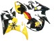 Purchase 2003-2004 Yellow Red Glossy Black 46 Yamaha YZF R6 Motorcycle Fairings UK