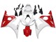Purchase 2003-2004 White Red Yamaha YZF R6 Motorcycle Fairings UK