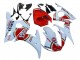 Purchase 2003-2004 White Red Lucky Strike Motul Yamaha YZF R6 Motorcycle Fairings UK