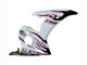 Purchase 2006-2009 White with Dark Black Flame Yamaha YZF R6S Motorcycle Fairings UK