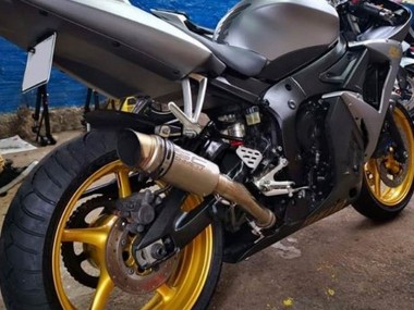 Purchase 2003-2004 Matte Grey Matte Black Gold Decals Yamaha YZF R6 Motorcycle Fairings UK