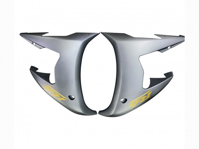 Purchase 2003-2004 Matte Grey Matte Black Gold Decals Yamaha YZF R6 Motorcycle Fairings UK