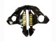 Purchase 2003-2004 Glossy Black Matte Black Gold Decals Yamaha YZF R6 Motorcycle Fairings UK