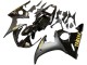 Purchase 2006-2009 Glossy Black Matte Black Gold Decals Yamaha YZF R6S Motorcycle Fairings UK
