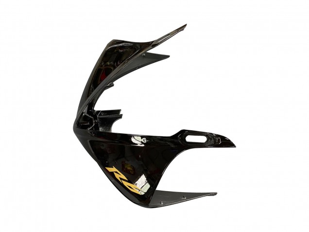 Purchase 2006-2009 Glossy Black Matte Black Gold Decals Yamaha YZF R6S Motorcycle Fairings UK