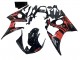 Purchase 2006-2009 Glossy Black Red Yamaha YZF R6S Motorcycle Fairing UK