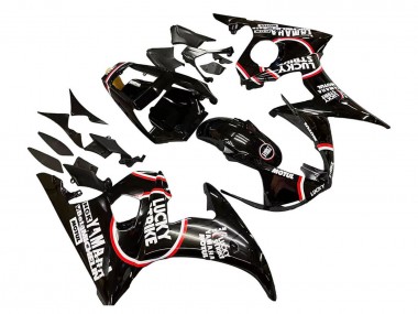 Purchase 2003-2004 Glossy Black Red White Lucky Strike Motul Yamaha YZF R6 Motorcycle Fairings UK