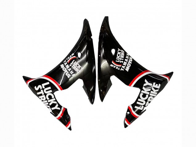Purchase 2006-2009 Glossy Black Red White Lucky Strike Motul Yamaha YZF R6S Motorcycle Fairings UK
