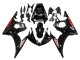 Purchase 2003-2004 Glossy Black Red Yamaha YZF R6 Motorcycle Fairings UK