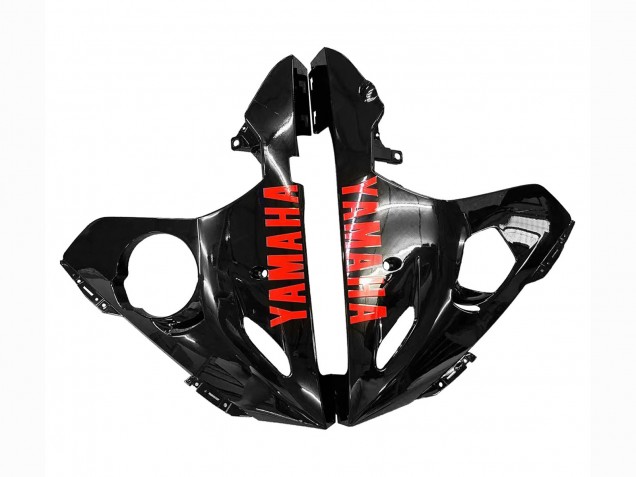 Purchase 2006-2009 Glossy Black Red Yamaha YZF R6S Motorcycle Fairings UK