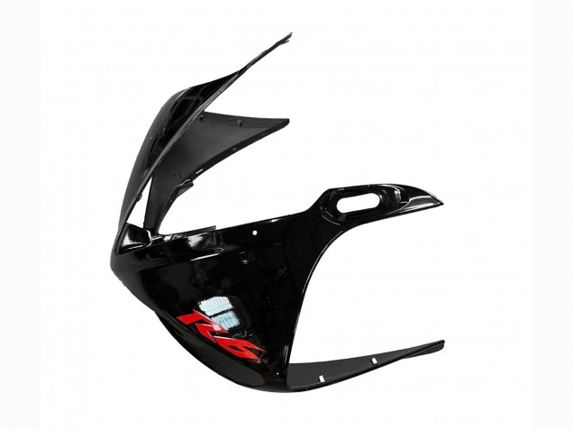 Purchase 2006-2009 Glossy Black Red Yamaha YZF R6S Motorcycle Fairings UK