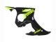 Purchase 2006-2009 Glossy Black Neon Yellow Yamaha YZF R6S Motorcycle Fairings UK