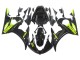 Purchase 2006-2009 Glossy Black Neon Yellow Yamaha YZF R6S Motorcycle Fairings UK