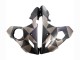 Purchase 2006-2009 Grey Matte Black Geometric Yamaha YZF R6S Motorcycle Fairings UK