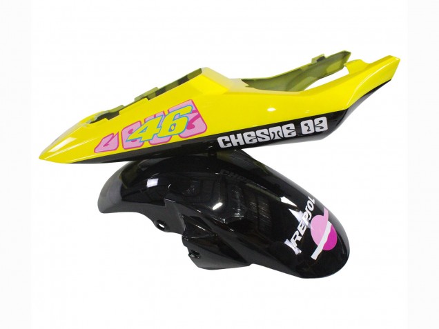 Purchase 2003-2004 Yellow Pink Glossy Black Rossi Repsol 46 Yamaha YZF R6 Motorcycle Fairings UK