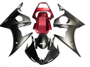 Purchase 2006-2009 Red Matte Black Yamaha YZF R6S Motorcycle Fairing UK