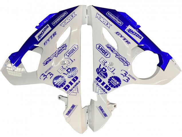 Purchase 2003-2004 White Blue GYTR Yamaha YZF R6 Motorcycle Fairings UK