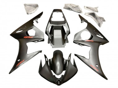 Purchase 2006-2009 Matte Black Red Decals Yamaha YZF R6S Motorcycle Fairings UK