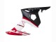 Purchase 2006-2009 Red White Matte Black Yamaha YZF R6S Motorcycle Fairings UK