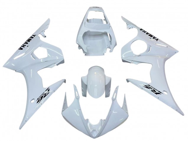 Purchase 2003-2004 White Black Decals Yamaha YZF R6 Motorcycle Fairings UK