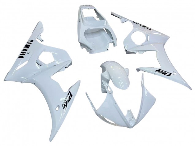 Purchase 2006-2009 White Black Decals Yamaha YZF R6S Motorcycle Fairings UK