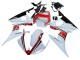 Purchase 2003-2004 White Red Glossy Black Yamaha YZF R6 Motorcycle Fairings UK