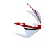 Purchase 2003-2004 White Red Glossy Black Yamaha YZF R6 Motorcycle Fairings UK