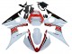 Purchase 2003-2004 White Red Glossy Black Yamaha YZF R6 Motorcycle Fairings UK