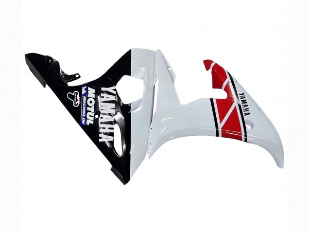 Purchase 2006-2009 White Red Glossy Black Motul Yamaha YZF R6S Motorcycle Fairings UK