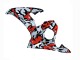 Purchase 2003-2004 Black Red Grey Camouflage Yamaha YZF R6 Motorcycle Fairings UK