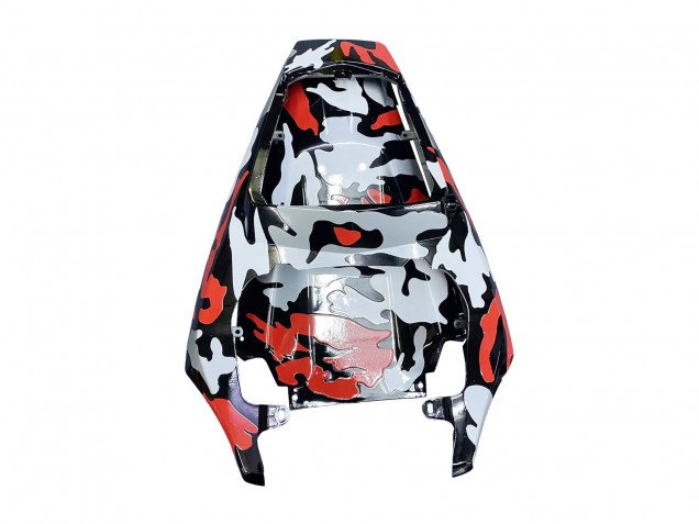 Purchase 2003-2004 Black Red Grey Camouflage Yamaha YZF R6 Motorcycle Fairings UK