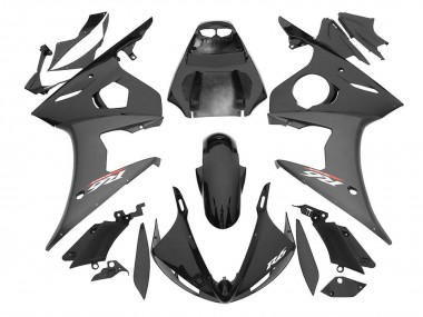 Purchase 2006-2009 Glossy Black Matte Black Yamaha YZF R6S Motorcycle Fairings UK