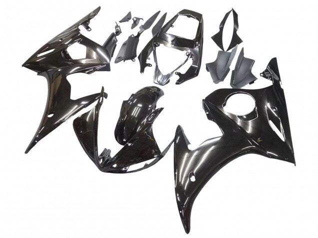 Purchase 2003-2004 Glossy Black Yamaha YZF R6 Motorcycle Fairings UK