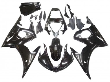 Purchase 2006-2009 Glossy Black Yamaha YZF R6S Motorcycle Fairings UK