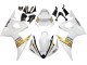 Purchase 2006-2009 White Gold Yamaha YZF R6S Motorcycle Fairings UK