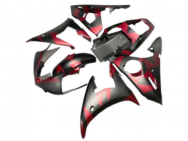Purchase 2005 Black Red Yamaha YZF 600 R6 Motorcycle Fairings UK Purchase 2005 Black Red Yamaha YZF 600 R6 Motorcycle Fairings UK