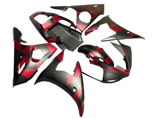 Purchase 2005 Black Red Yamaha YZF 600 R6 Motorcycle Fairings UK Purchase 2005 Black Red Yamaha YZF 600 R6 Motorcycle Fairings UK