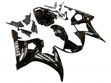 Purchase 2005 Glossy Black Yamaha YZF 600 R6 Motorcycle Fairings UK