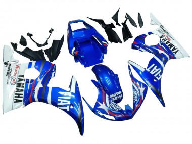 Purchase 2005 Blue White Red Motul Michelin Fiat Yamaha YZF 600 R6 Motorcycle Fairings UK