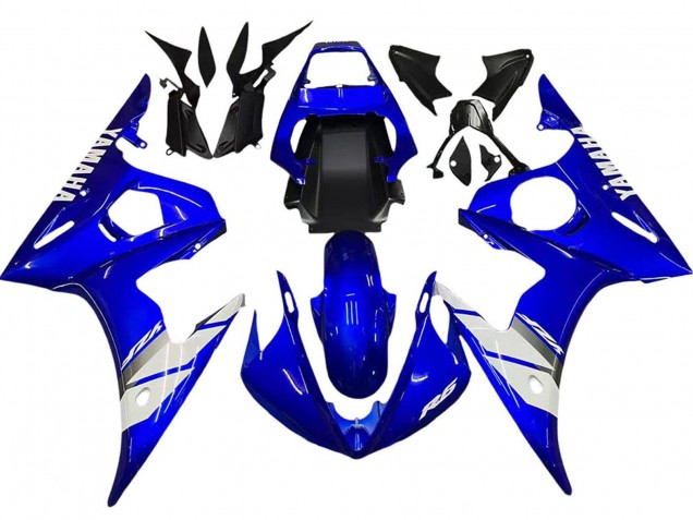Purchase 2005 Blue White Yamaha YZF 600 R6 Motorcycle Fairings UK Purchase 2005 Blue White Yamaha YZF 600 R6 Motorcycle Fairings UK