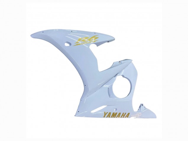 Purchase 2005 White Gold Yamaha YZF 600 R6 Motorcycle Fairings UK