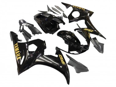Purchase 2005 Black Gold Yamaha YZF 600 R6 Motorcycle Fairings UK